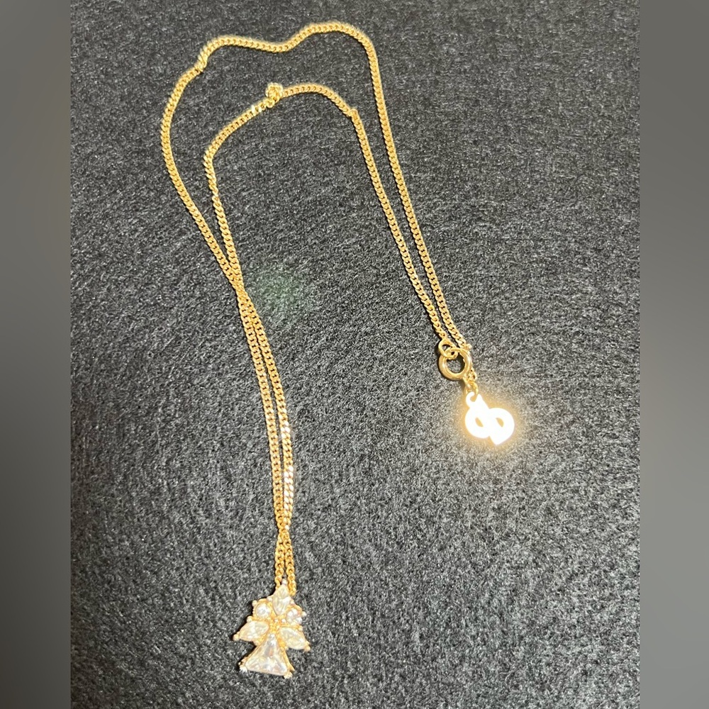 Authentic Christian Dior Angel Necklace